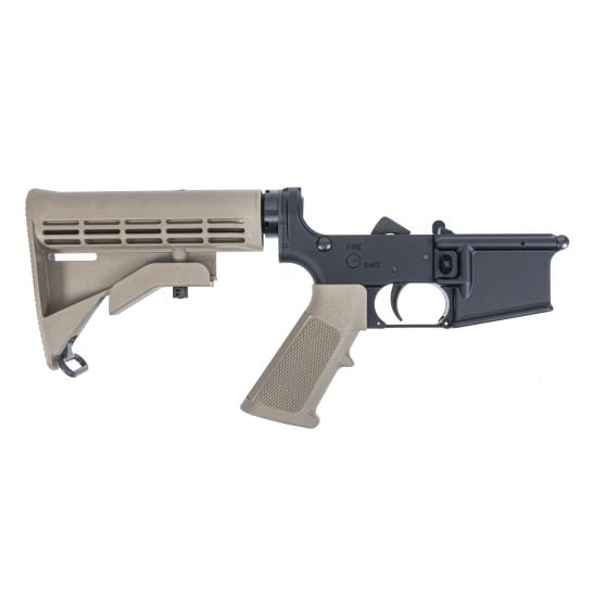Psa Ar-15 Classic Stealth Lower, Flat Dark Earth