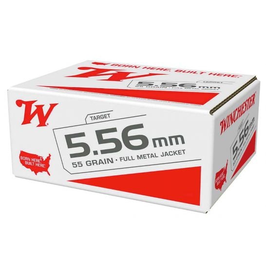 Winchester Usa 5.56 Bulk Ammo 55 Gr Fmj
