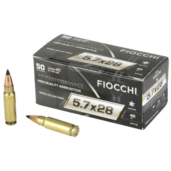 Fiocchi Hyperformance 5.7x28mm 40gr. Ammo