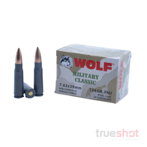 Wolf Military Classic 7.62x39 124 Grain Fmj Steel Case