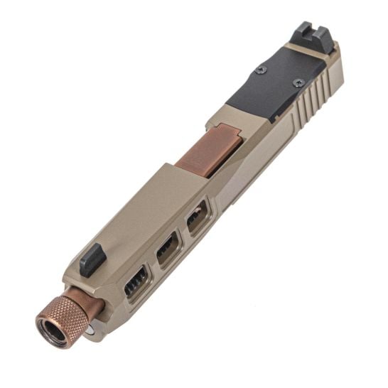 Psa Dagger Sw3 Rmr Slide Assembly with Copper Threaded Barrel