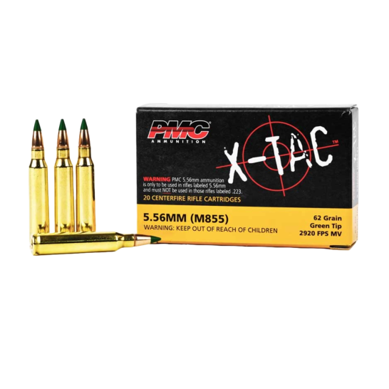 PMC X-Tac 5.56 62 Gr Ammo
