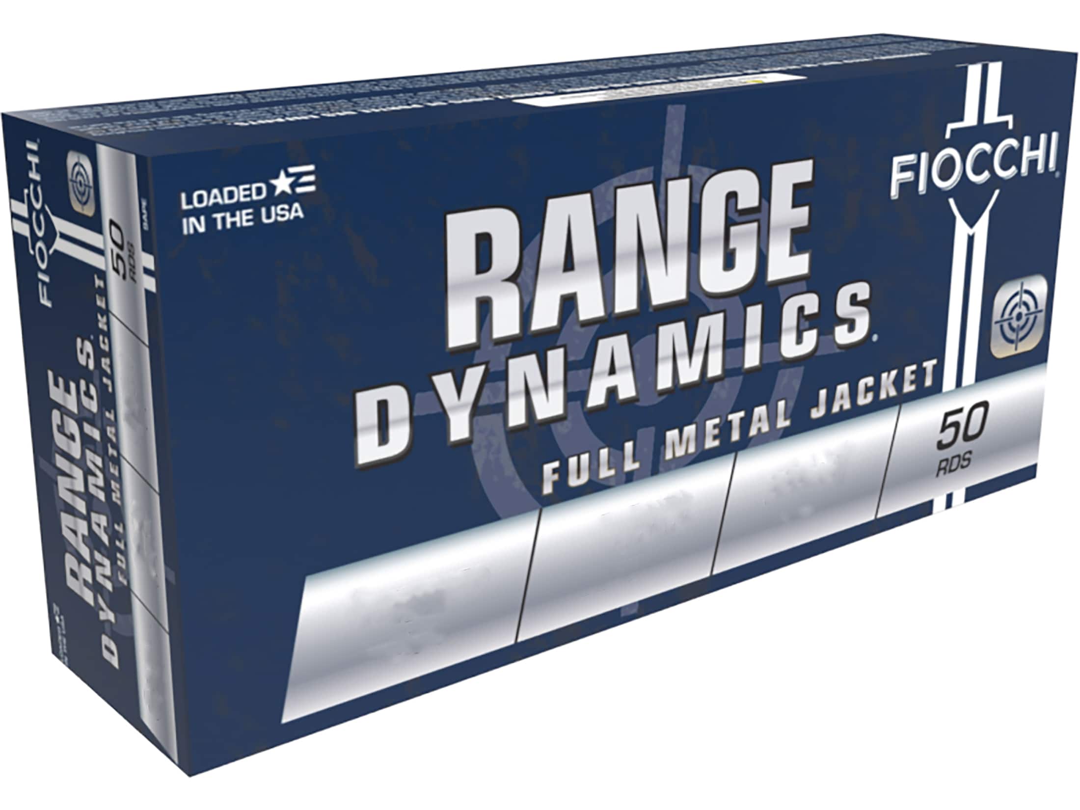 Fiocchi Range Dynamics 38 Special Ammo 130 Grain Full Metal Jacket