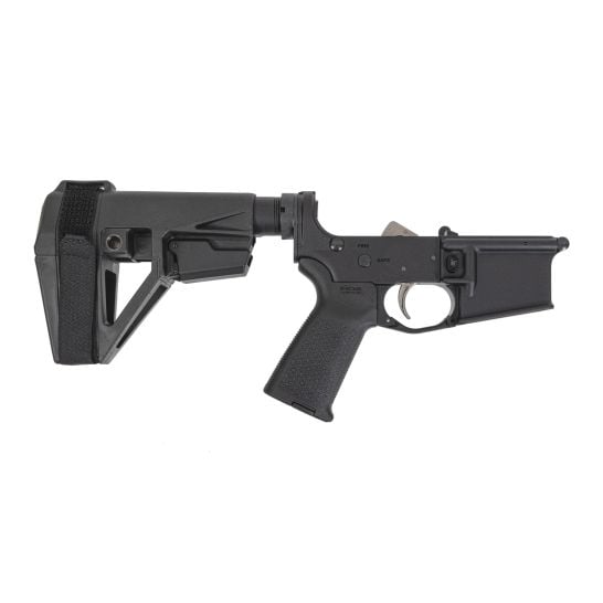 Psa Ar15 Complete Moe Ept Sba5 Lower, Black