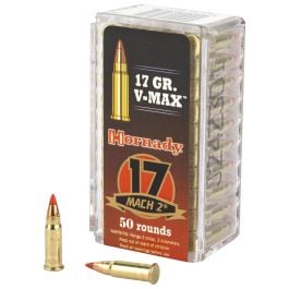 Hornady Varmint Express 17 Mach 2 17gr V-max Ammo