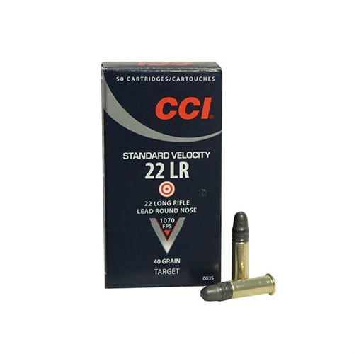22 Long Rifle 40gr Lead Round Nose