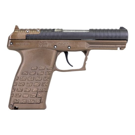 Kel-tec Pr57 4.64" 5.7x28mm 20rd Optic Ready Pistol, Midnight Bronze