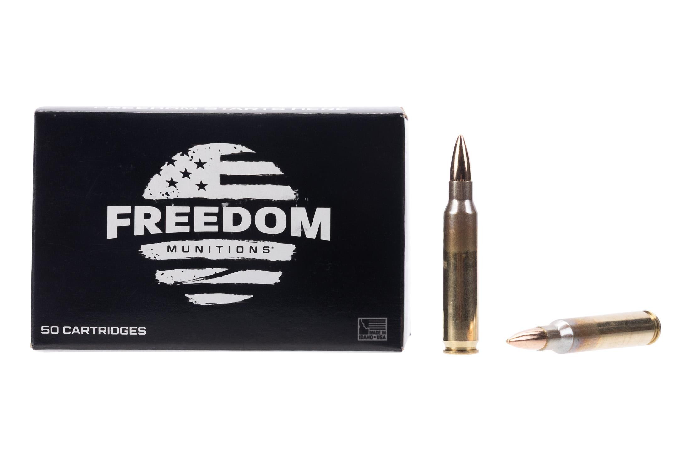 Freedom Munitions Range 55 Gr Fmj 5.56 Nato Ammunition