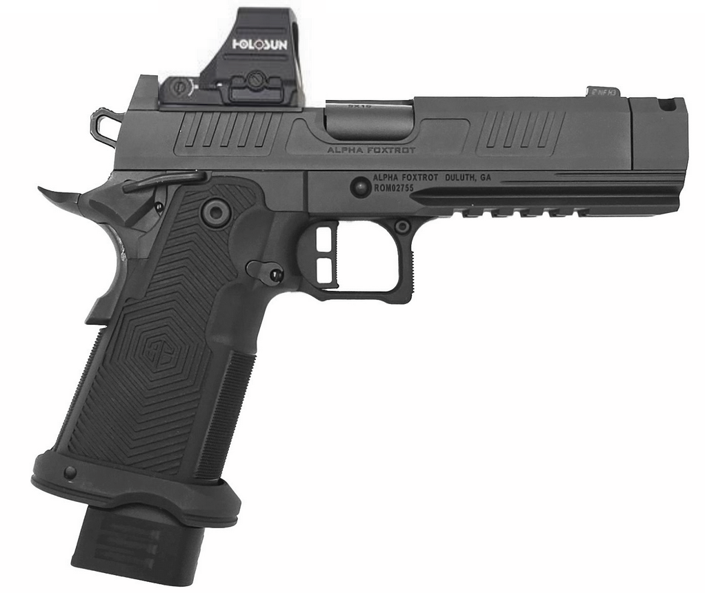 Alpha Foxtrot Af1911-Romulus 9mm Black Pistol