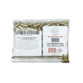 Sportsman's Select Reman 9mm 124gr Fmj Ammunition