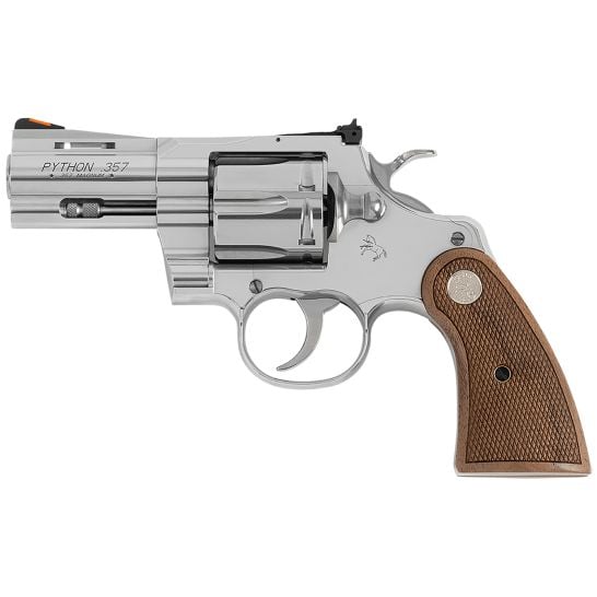 Colt Python 357 Magnum 2.5" 6rd Revolver, Stainless