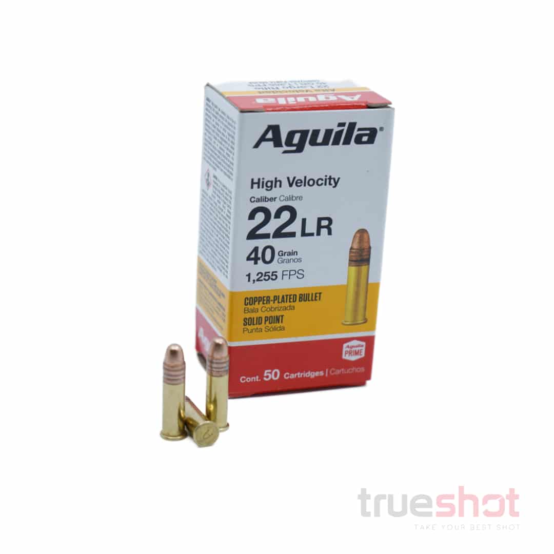 Aguila 22 Long Rifle 40 Grain Cpsp