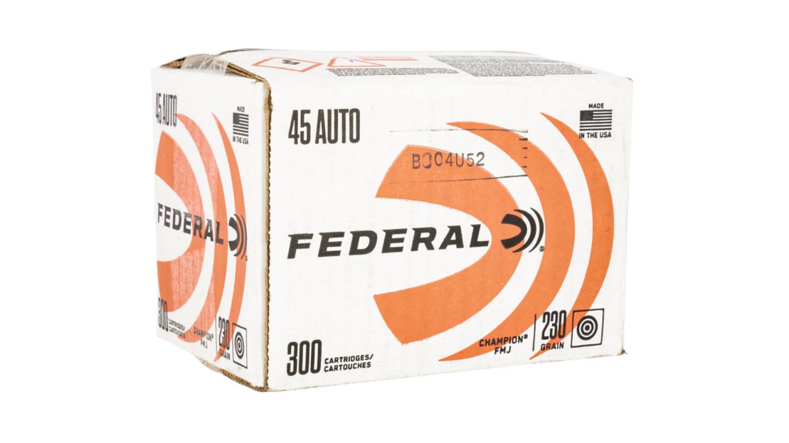 Federal's Champion .45 Acp Fmj Rounds