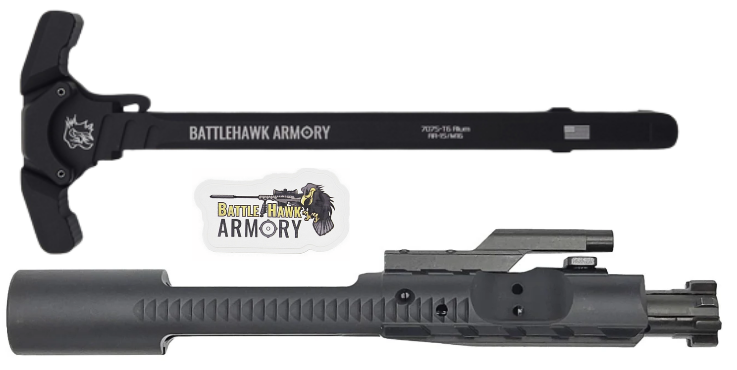 Bha Precision Ar-15 Combo: Sand Cutter Bcg Sledgehammer Gas-busting Charging Handle