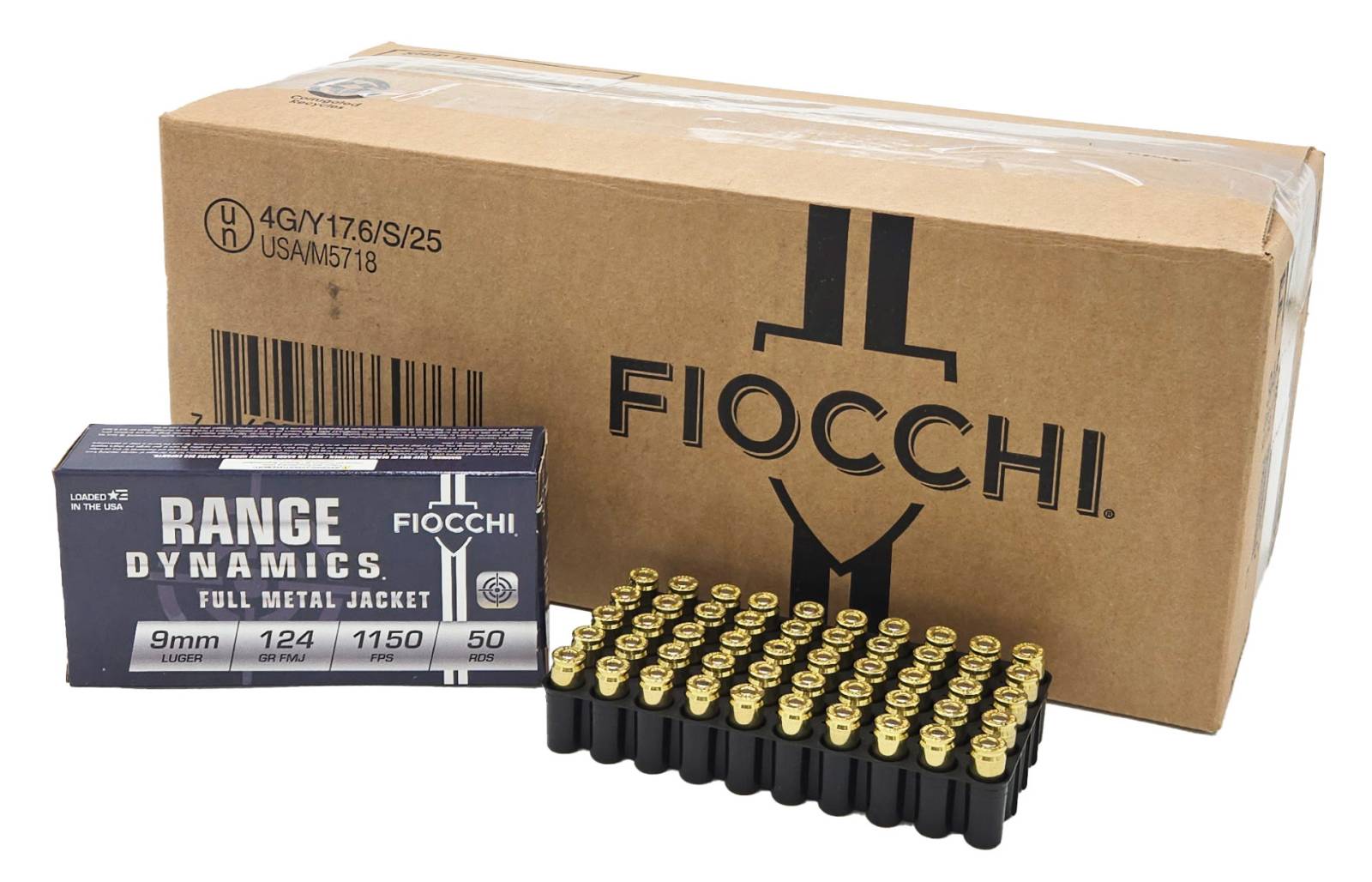 Fiocchi 9apb Training Dynamics 9mm Luger 124 Gr Fmj Ammunition