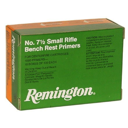 Remington 7 1/2 Bench Rest Small Rifle Primer