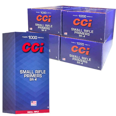 CCI BR-4 Small Rifle Bench Rest Primers