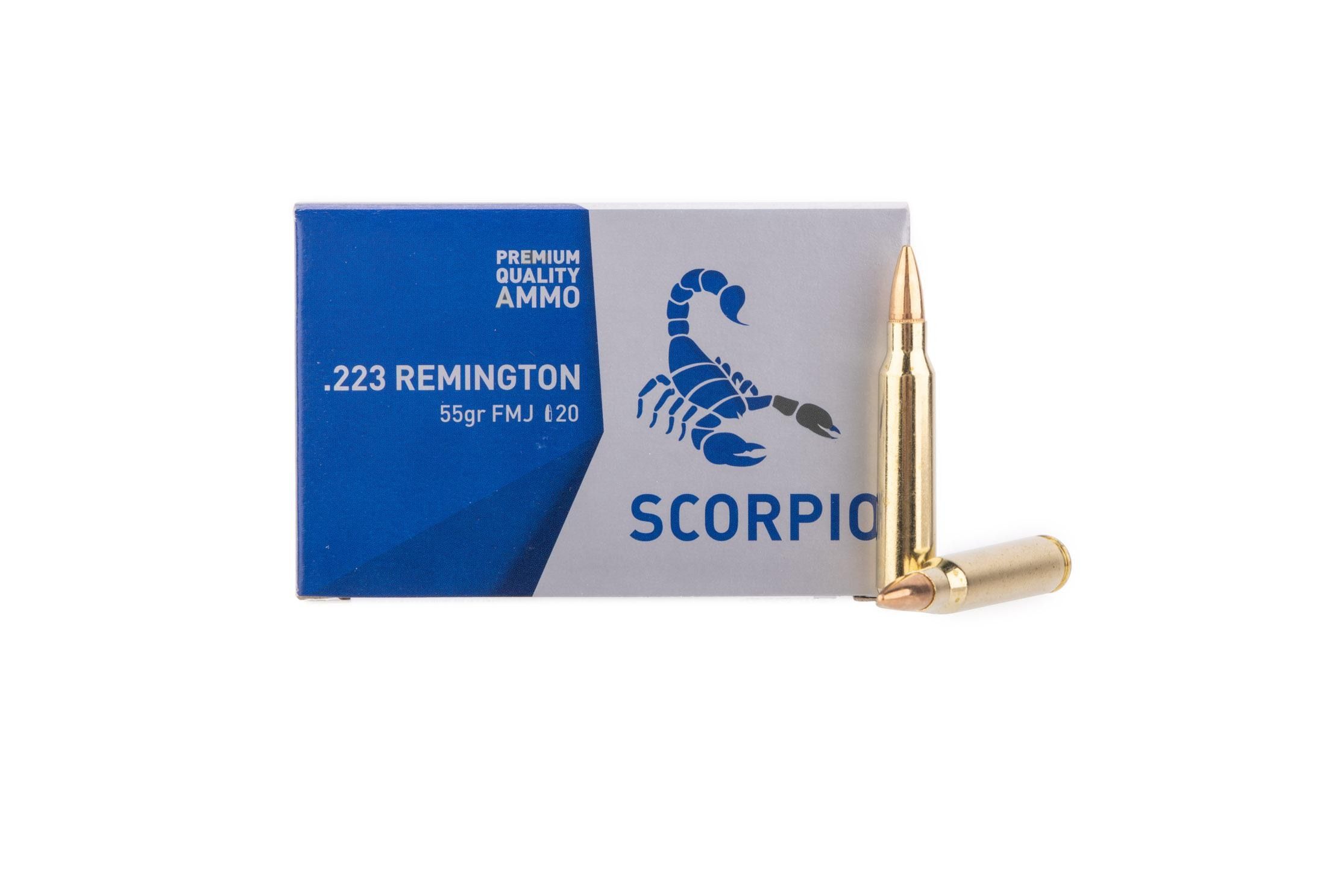 Stv Technology Scorpio 223 Remington 55gr FMJ