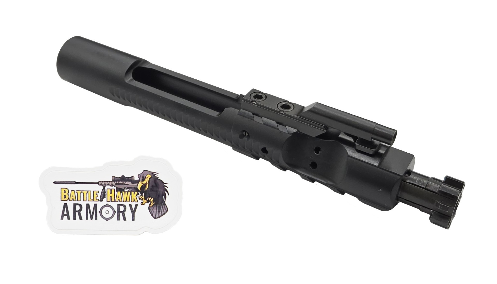 Bha Precision Ar-15 Black Nitride 5.56 Sand Cutter Bolt Carrier Group