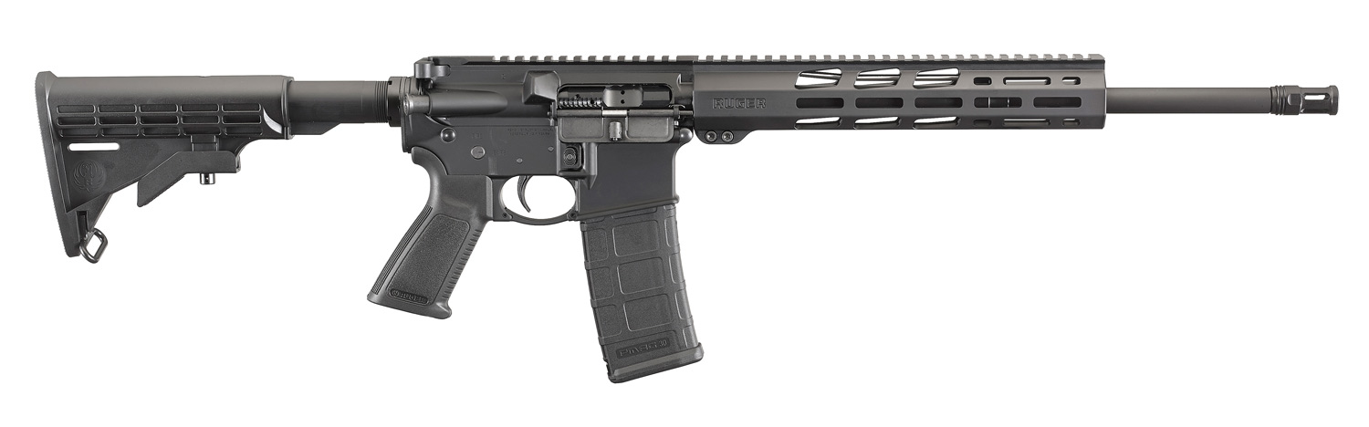 Ruger Ar-556 In 5.56 Nato With 16' Barrel And 30-round Magazine