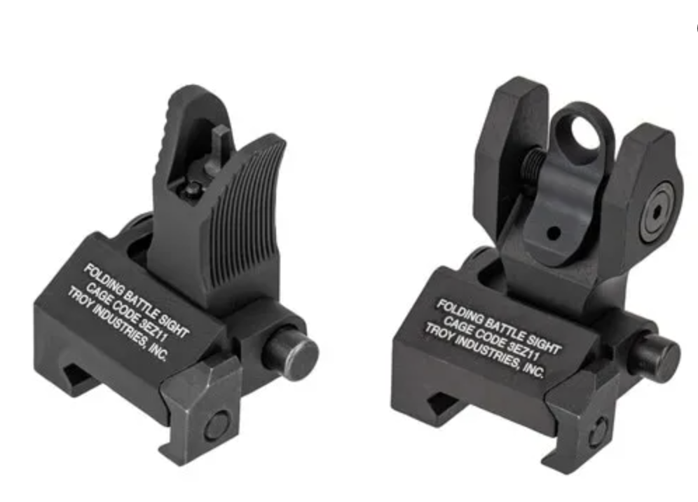 Troy Industries M4 Folding Battle Sight Set