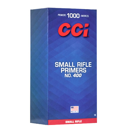 CCI #400 Small Rifle Primers