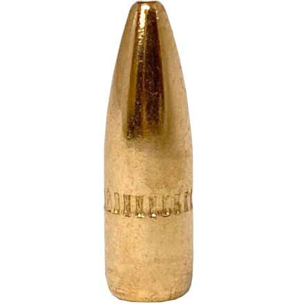 22 Caliber 55 Grain FMJ Bullet with Cannelure