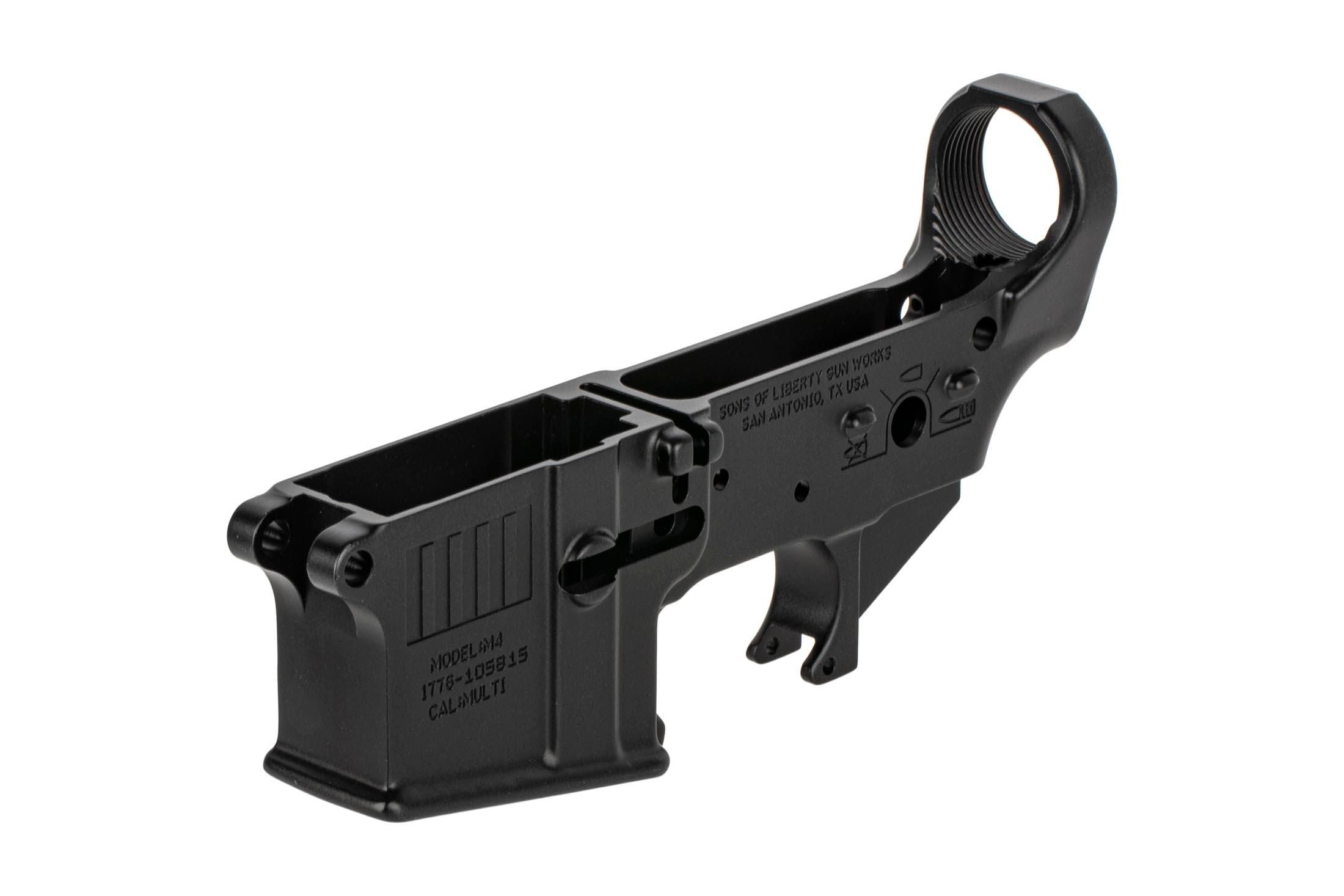 Sons Of Liberty Gun Works AR-15 Stripped Lower Receiver