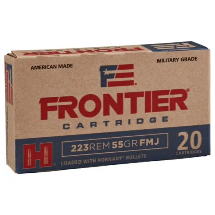 Hornady Frontier .223 Remington 55gr FMJ