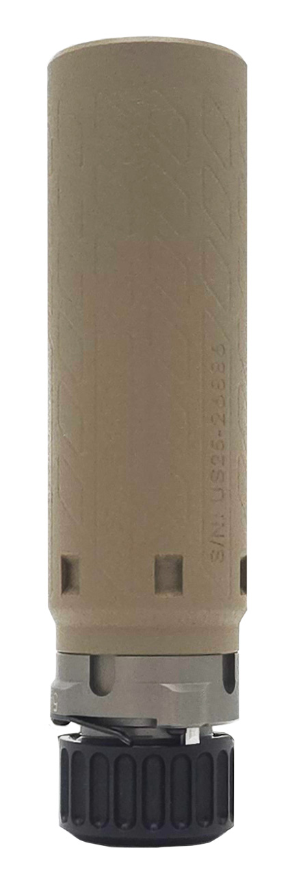 B&T Print-XH RBS SC 5.56mm Suppressor Coyote Tan