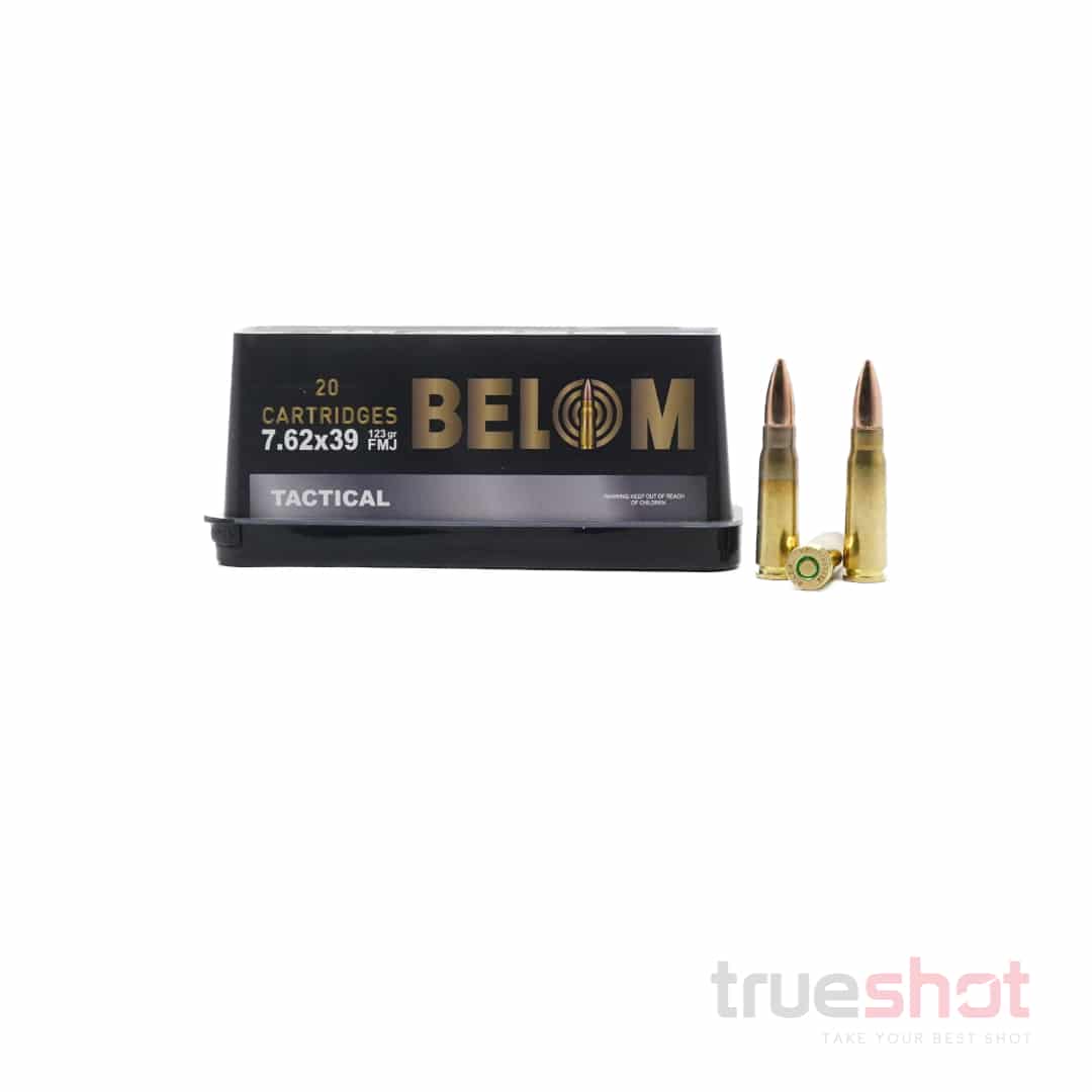 Belom 7.62x39 123 Grain FMJ