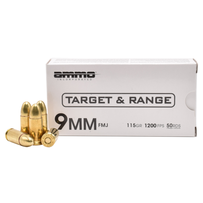 Ammo Inc. 9mm Luger 115gr FMJ