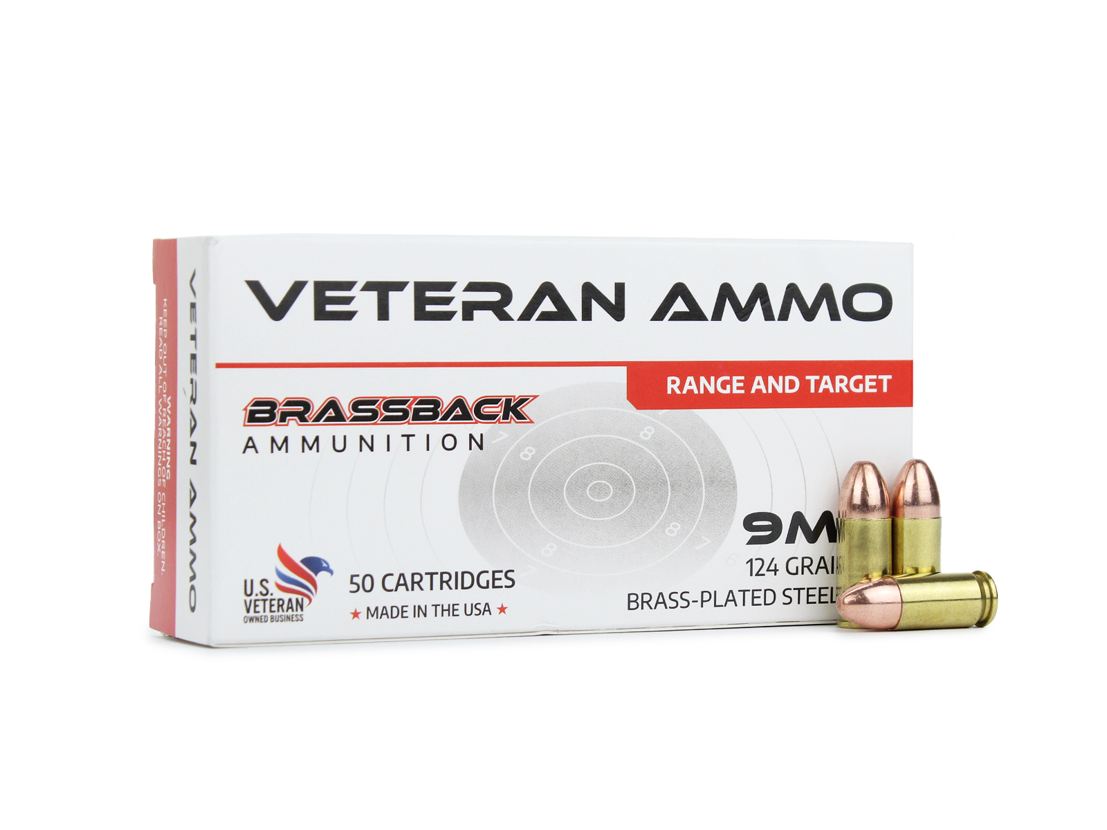 Hyperion Munitions 9mm 124 Gr FMJ