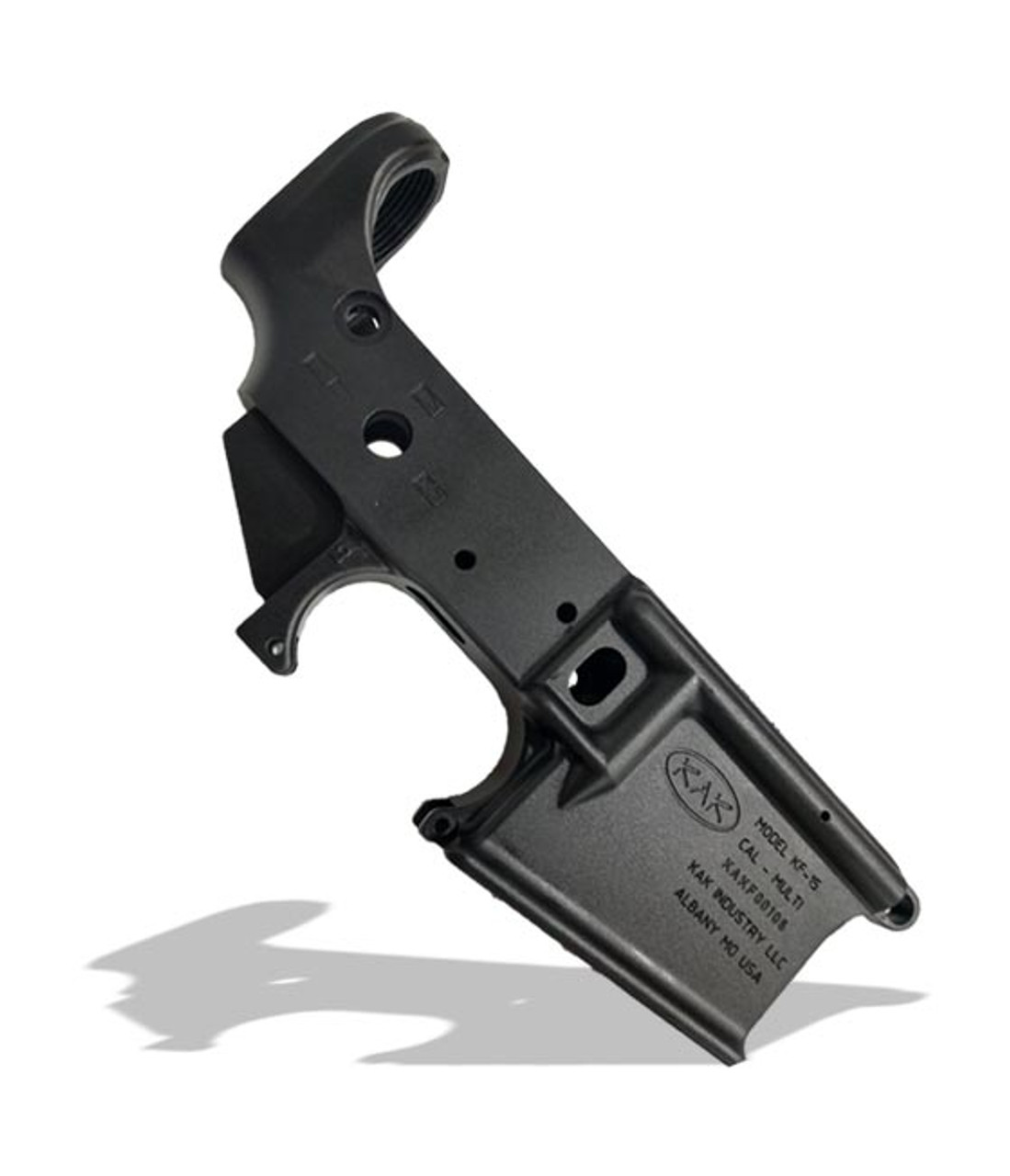 Kak Industry KF-15 Forged AR-15 Stripped Lower Black