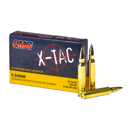PMC X-Tac 5.56 NATO 55 Grain FMJBT