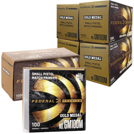 Gold Medal primers are manufactured to exacting tolerances
