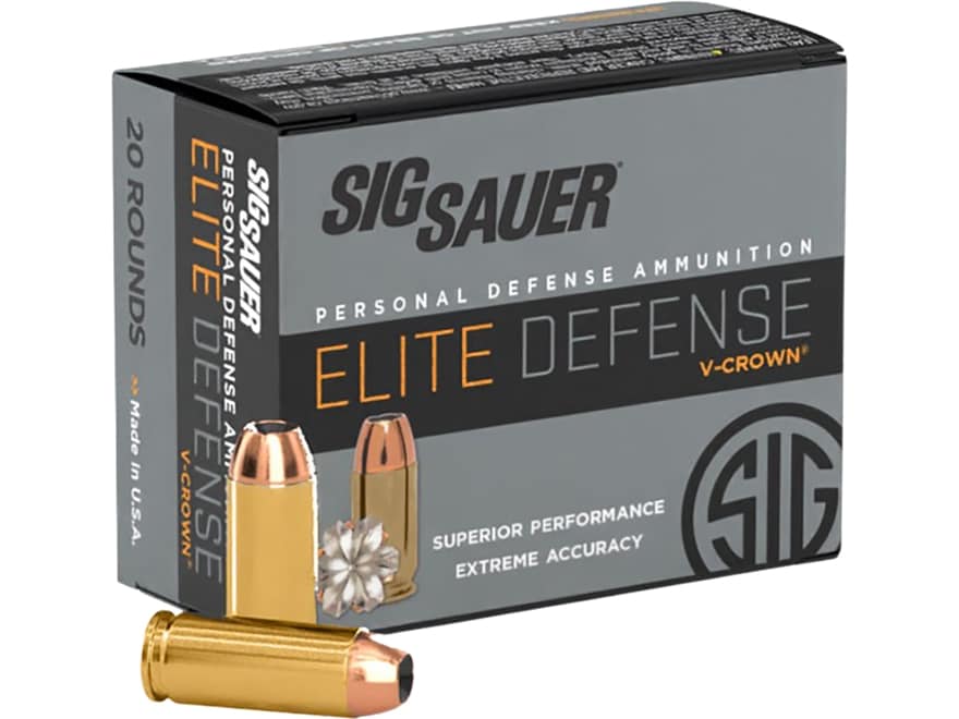Sig Sauer V-Crown 10mm Auto 180gr JHP