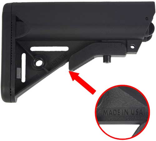 Je Milspec Sopmod Stock Black