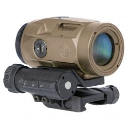 Sig Sauer Juliet 3 Micro 3x Magnifier, Fde - Soj3m011