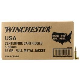 Winchester 5.56 55gr FMJ 1000rd