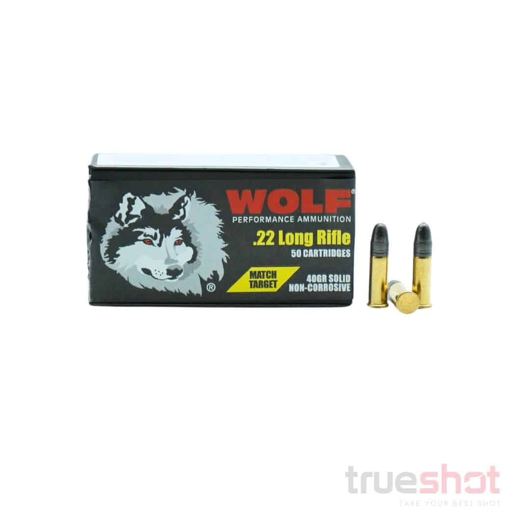 Wolf Match Target 22 LR 40 Grain SRN