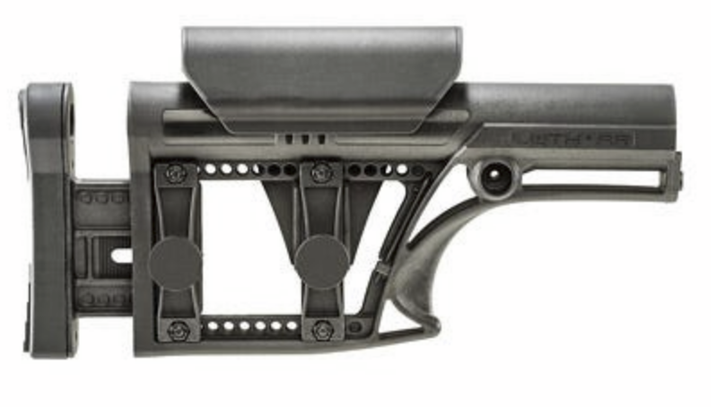 LUTH-AR MBA-1 Fixed AR-15 Rifle Stock Black