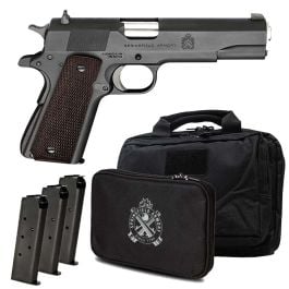 Springfield 1911 Defender Mil-Spec .45ACP 5\"",Springfield 1911 Mil-Spec .45 ACP pistol with 5\"" barrel
