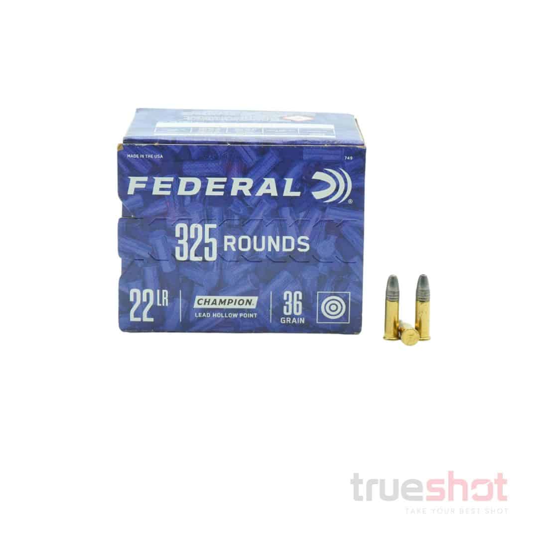 Federal Champion Training 22 LR 36 Grain LHP