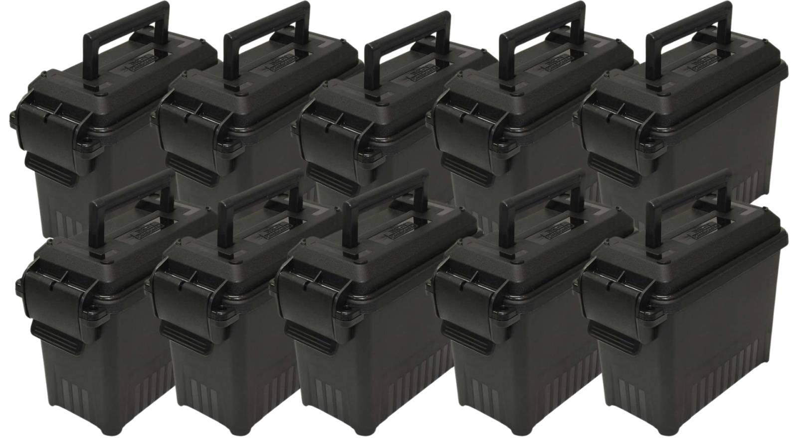 MTM AC15-40 Mini Ammo Can 30 Cal Black 10 Pack