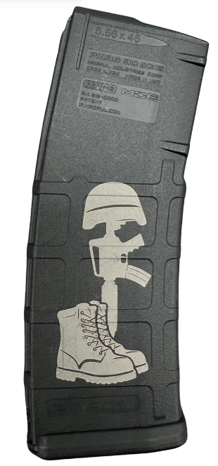 BHA Custom Battlefield Cross 30rd AR-15 Magazine