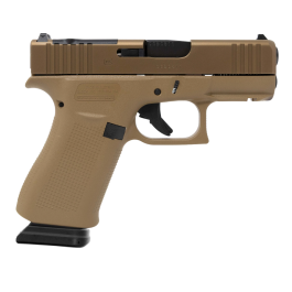 Glock 43X MOS Coyote 9mm Pistol