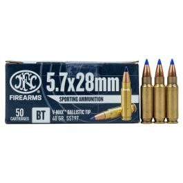 FNH SS197SR 5.7x28mm 40gr V-MAX 50 Rounds