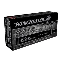 Winchester .300 AAC Blackout 200gr Super Suppressed