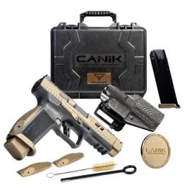 Canik TTI Combat 9mm 4.6\" 18rd Pistol Bronze/Black"